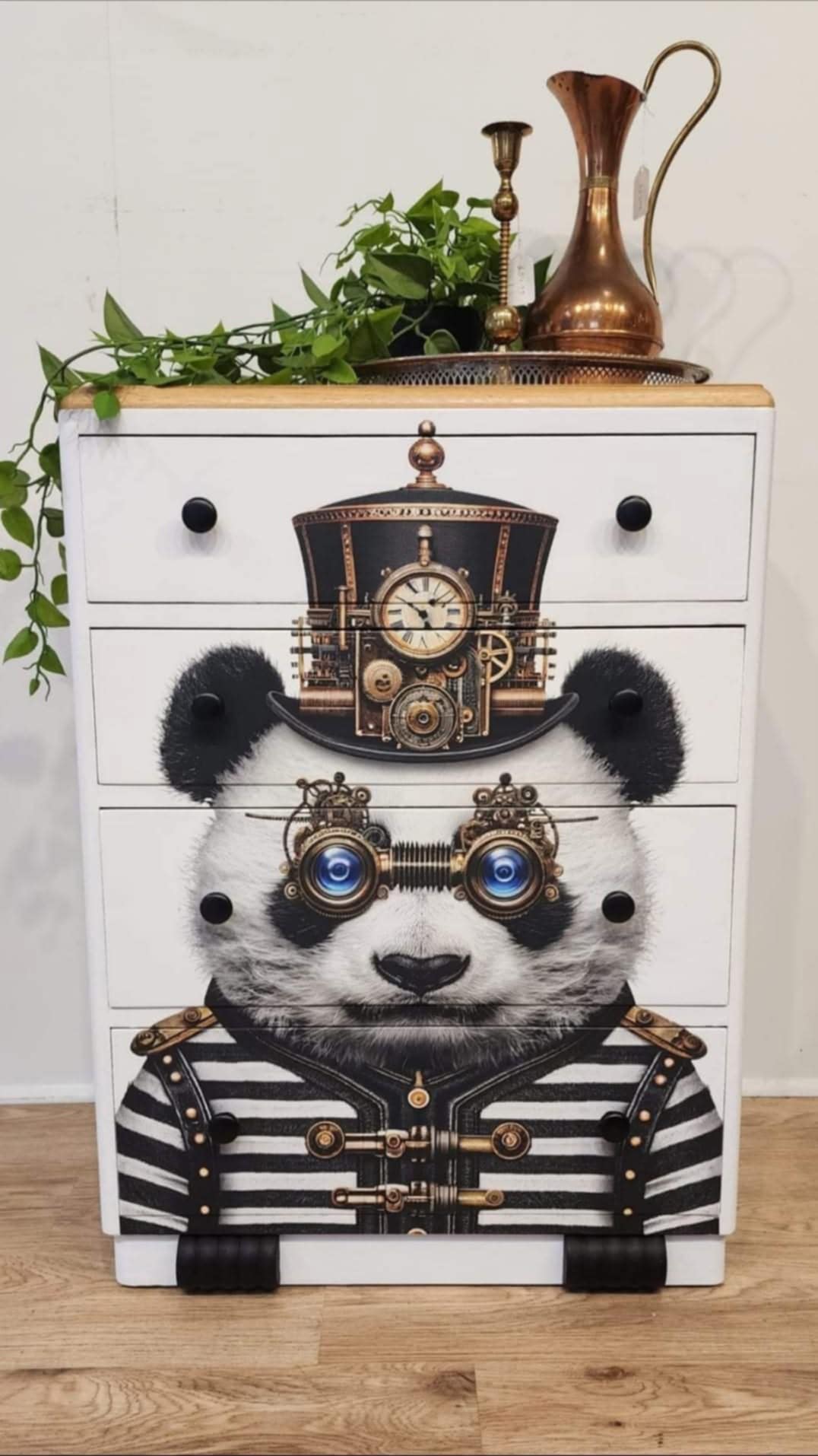 PET PANDA - Mint Decoupage Paper