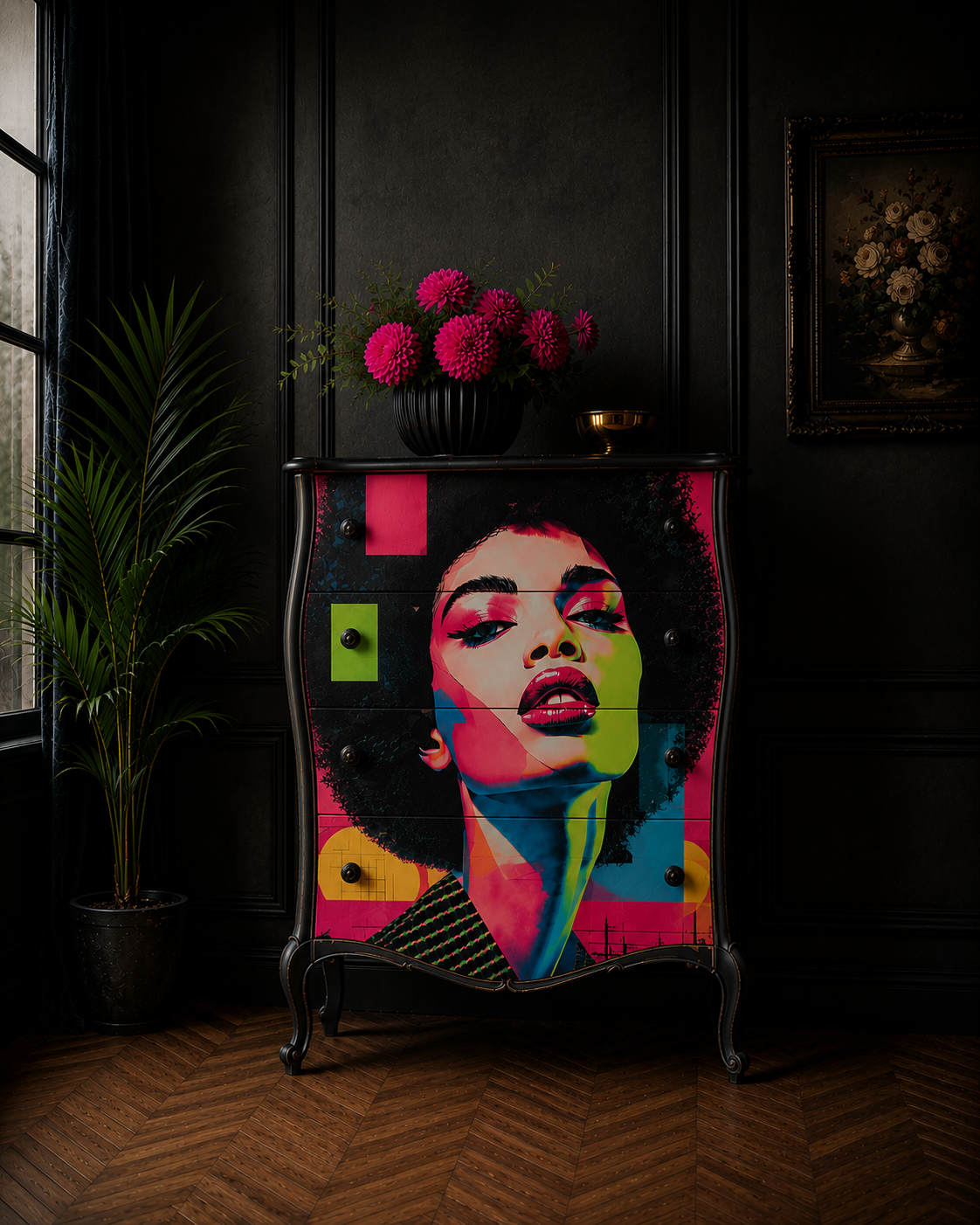 Pop Frequency - Mint Decoupage Paper