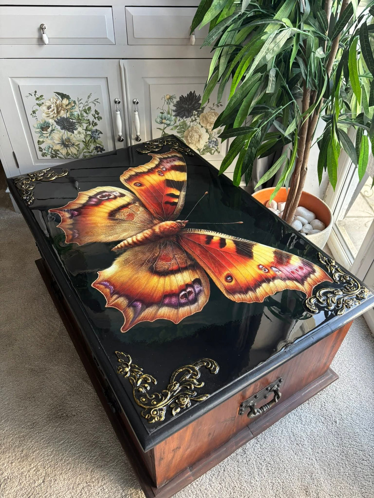 Fly Away - Mint Decoupage Paper