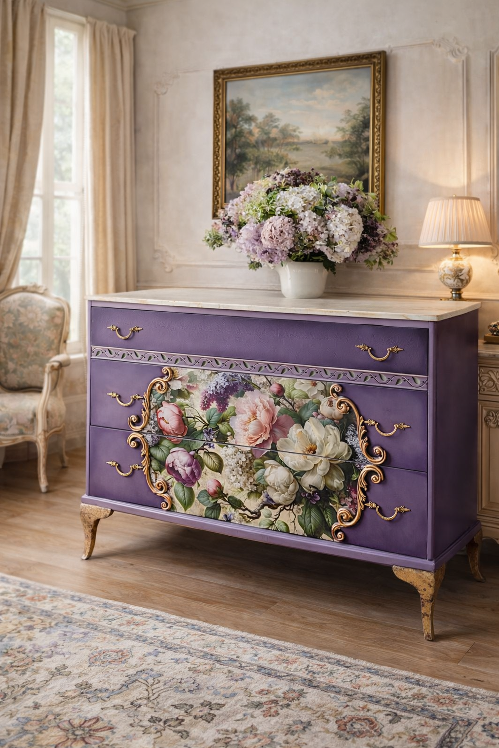 Spring Serenade - Mint Decoupage Paper