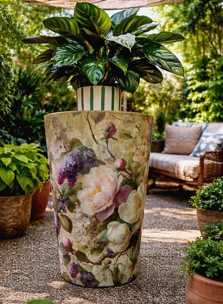 Spring Serenade - Mint Decoupage Paper