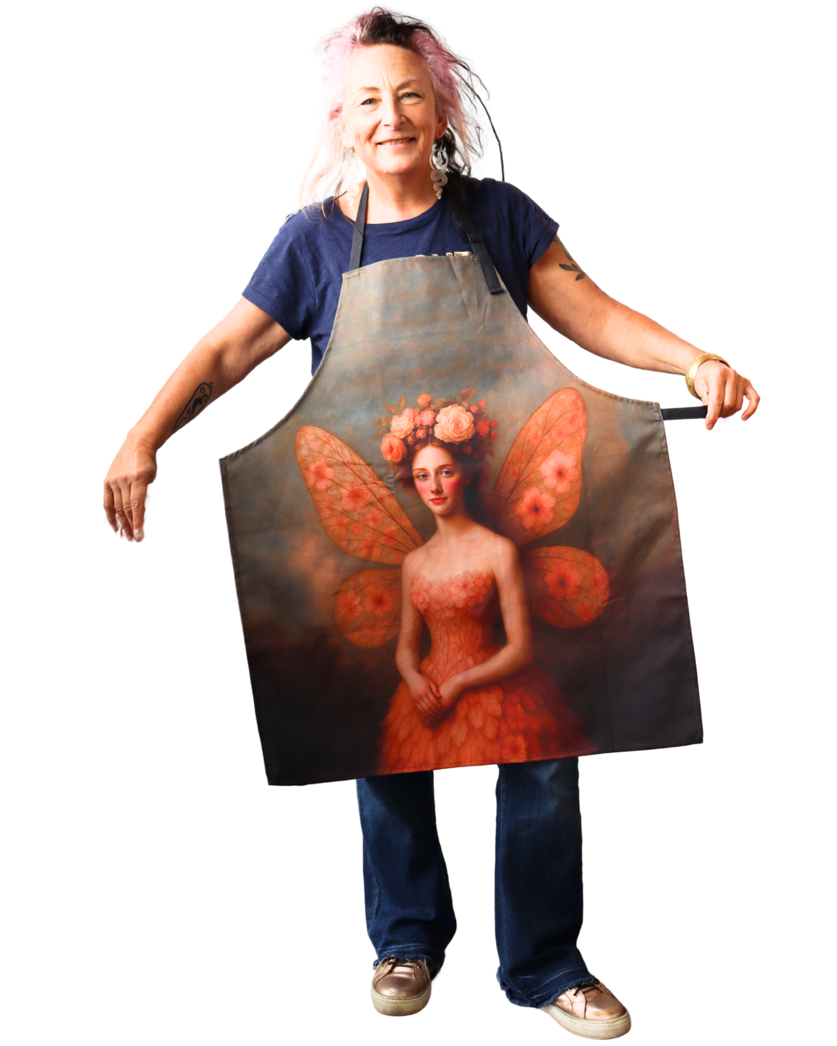 Mint By Michelle Apron - Ethereal in Pink