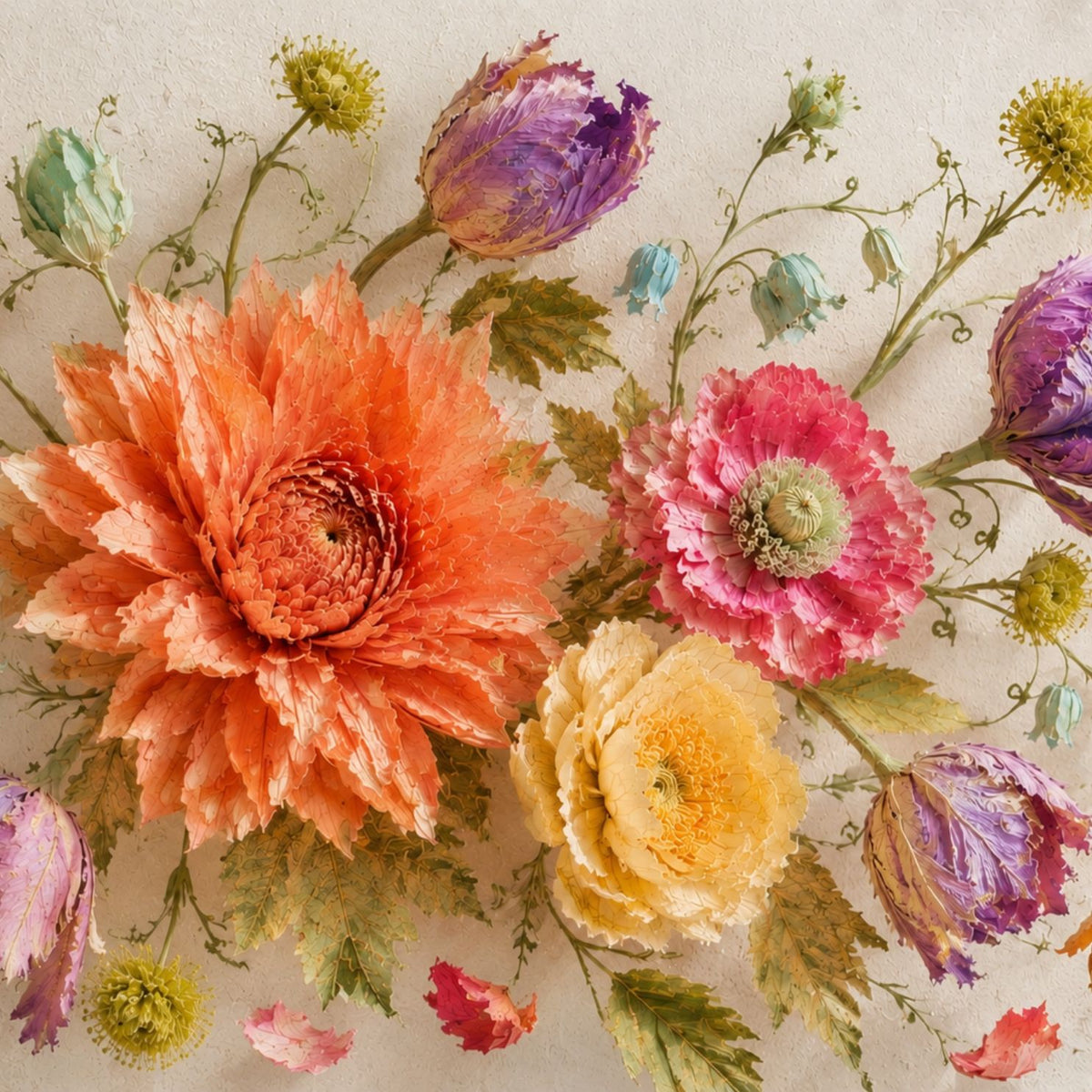 Paper Cuts - Mint Decoupage Paper