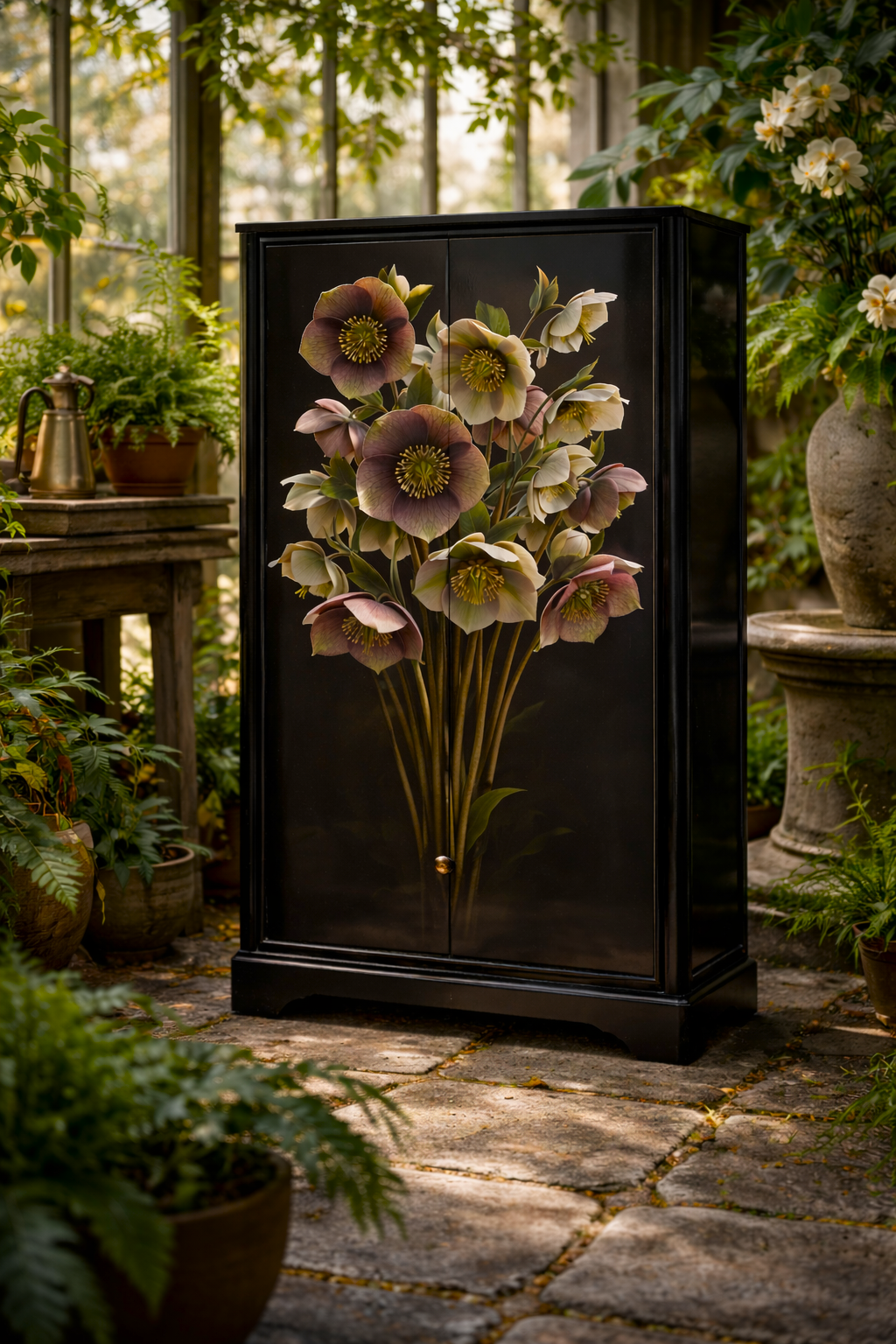 Still in Bloom - Mint Decoupage Paper