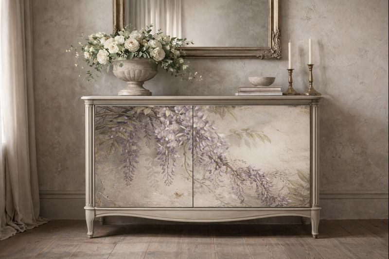 Wisteria - A1 size large Decoupage Paper