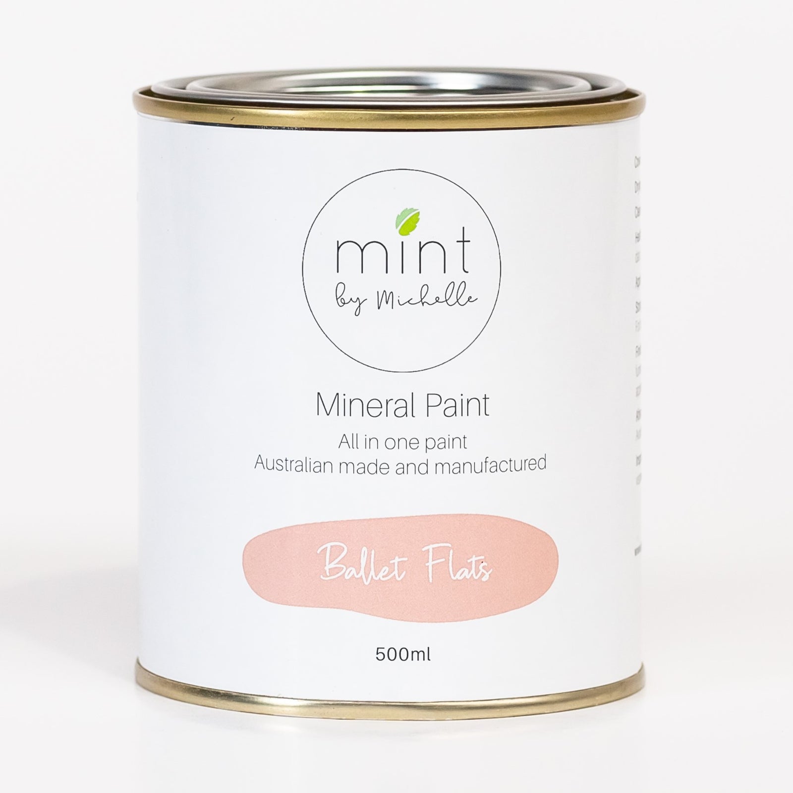 Ballet Flats Mint Mineral Paint