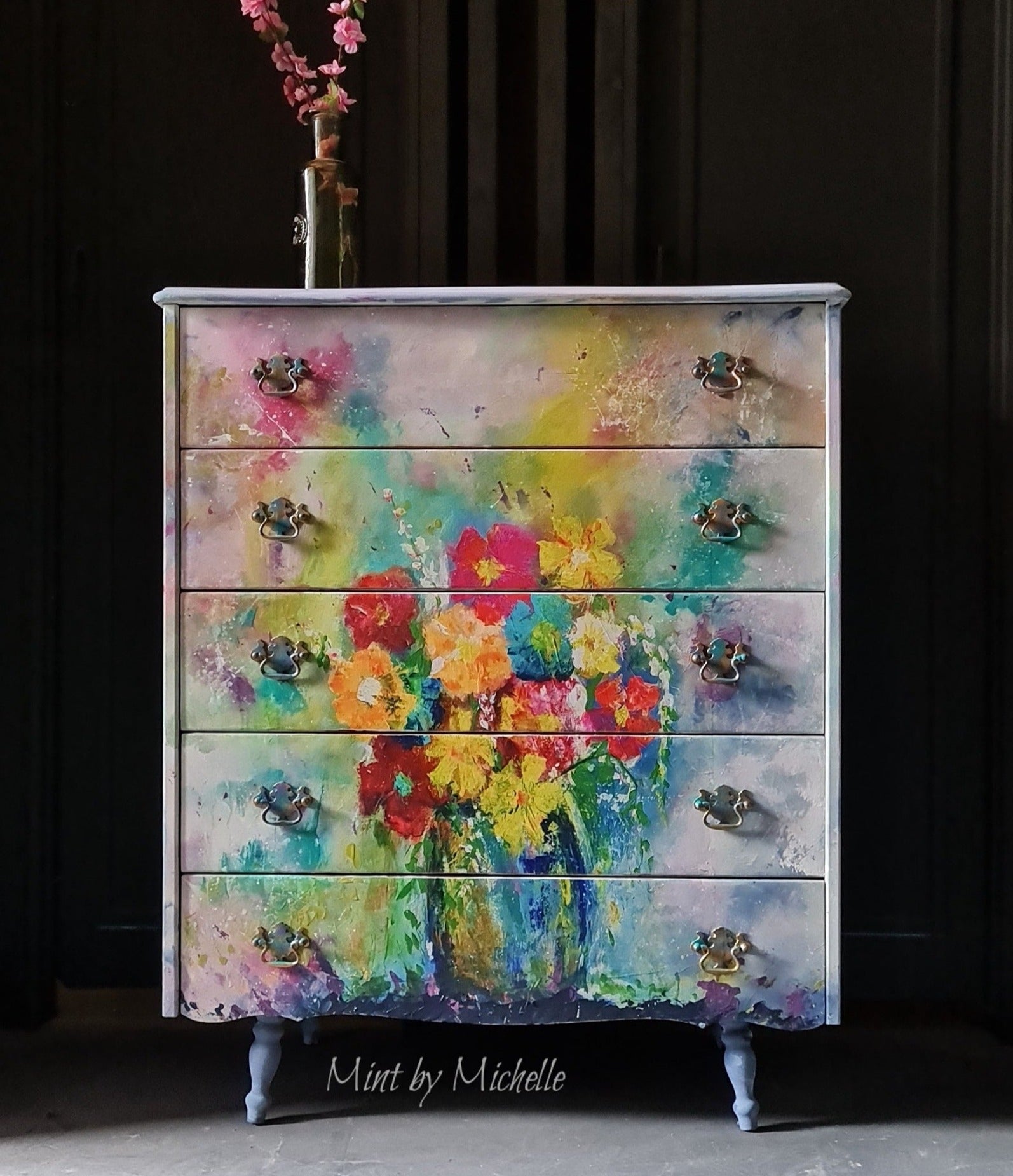 Spectacular Technicolor Draws - Mint by Michelle Furniture