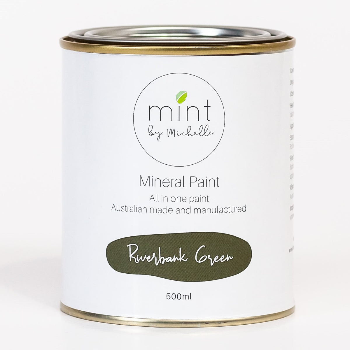 Riverbank Green Mint Mineral Paint