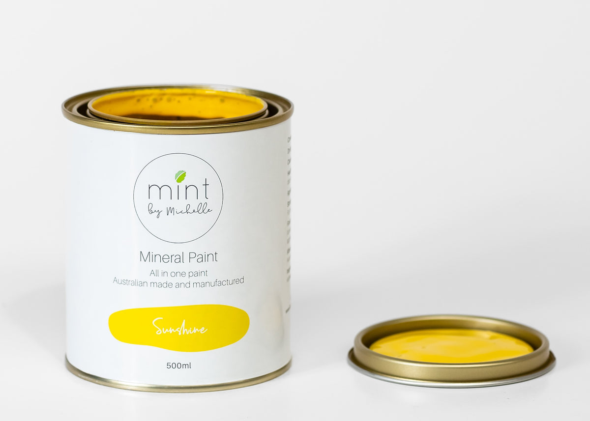Sunshine Mint Mineral Paint