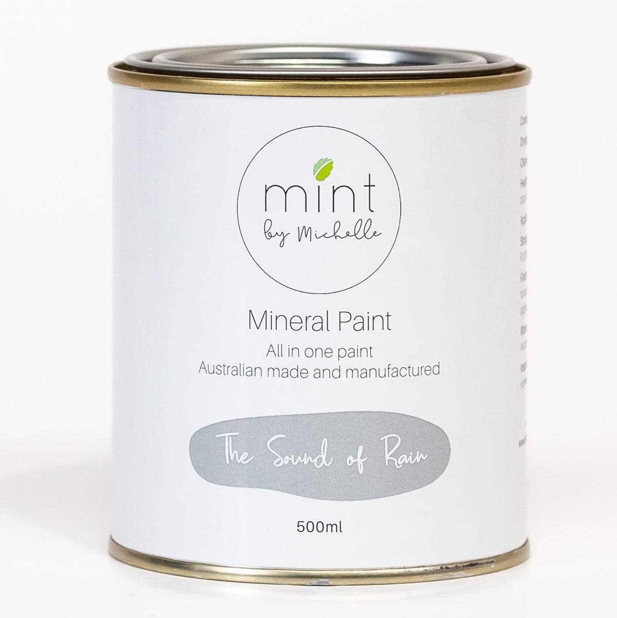The Sound of Rain Mint Mineral Paint