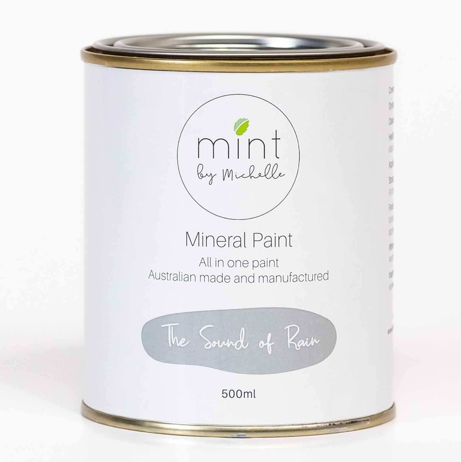 The Sound of Rain Mint Mineral Paint
