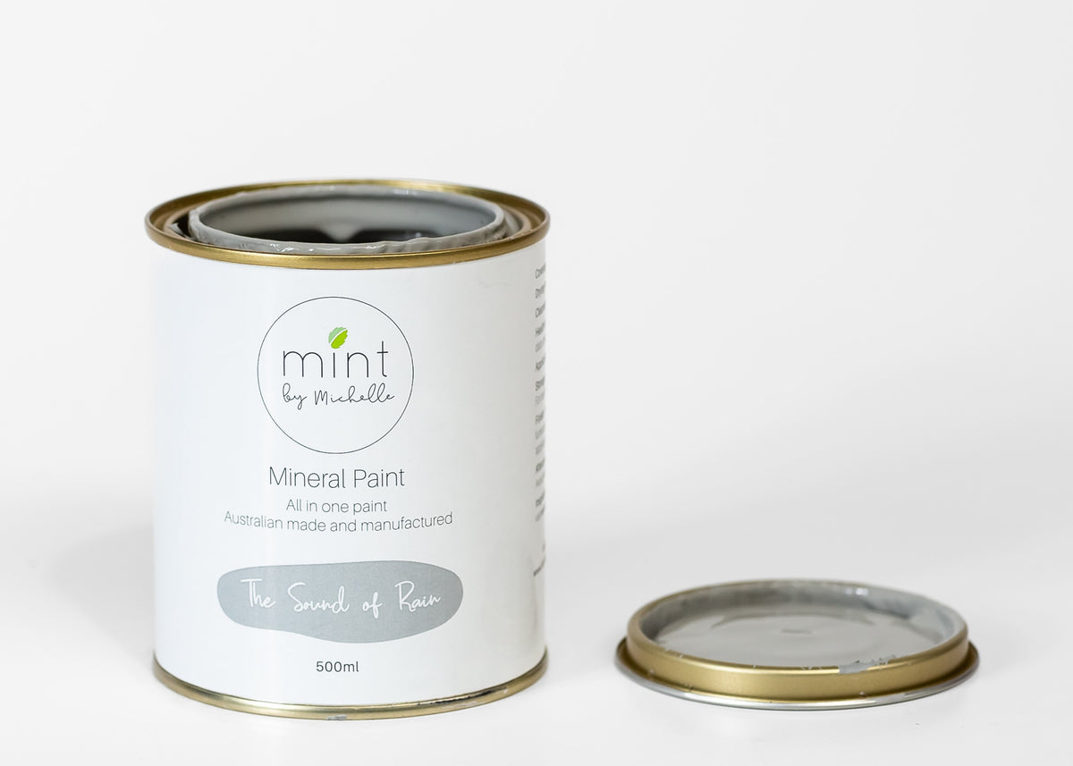 The Sound of Rain Mint Mineral Paint