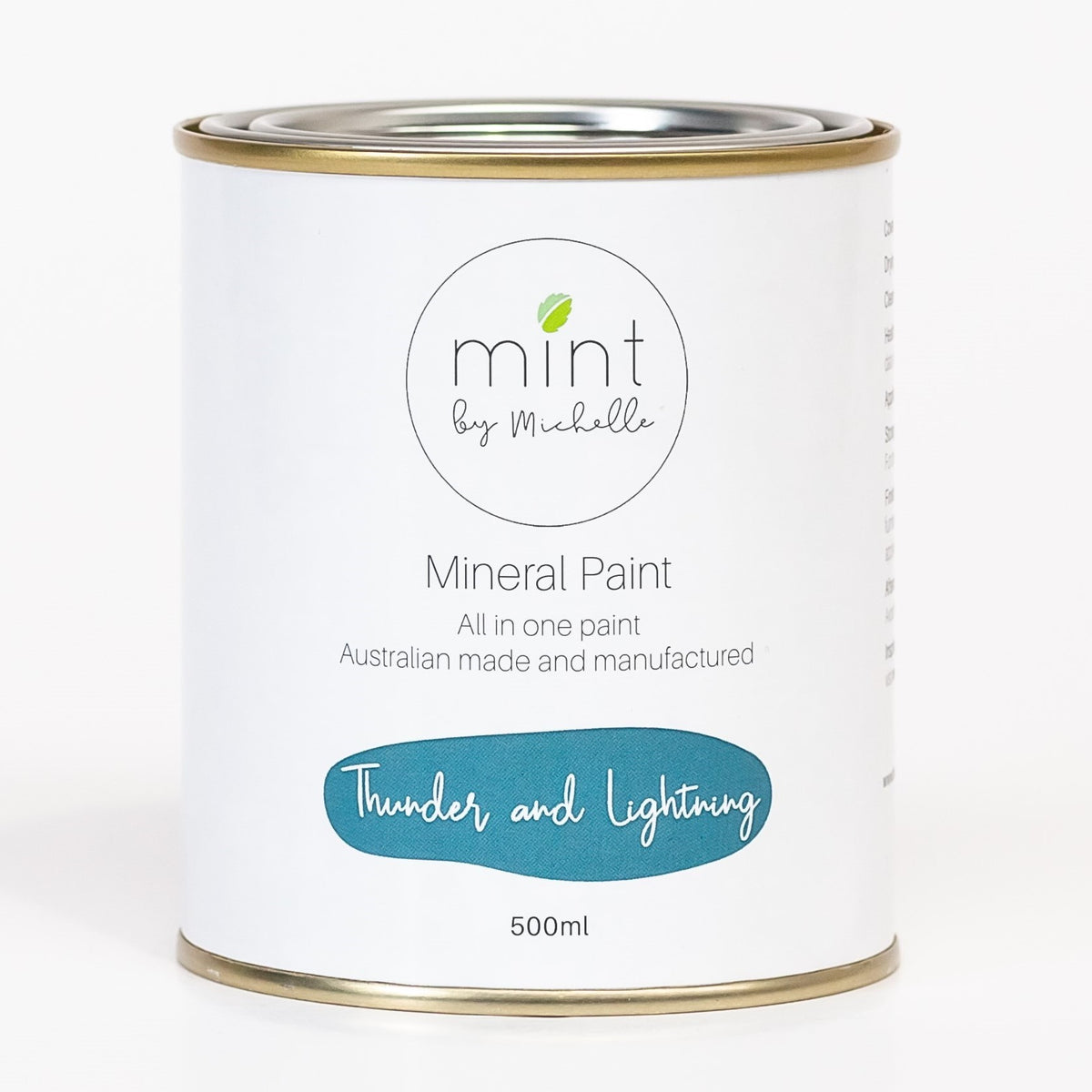 Thunder and Lightning Mint Mineral Paint