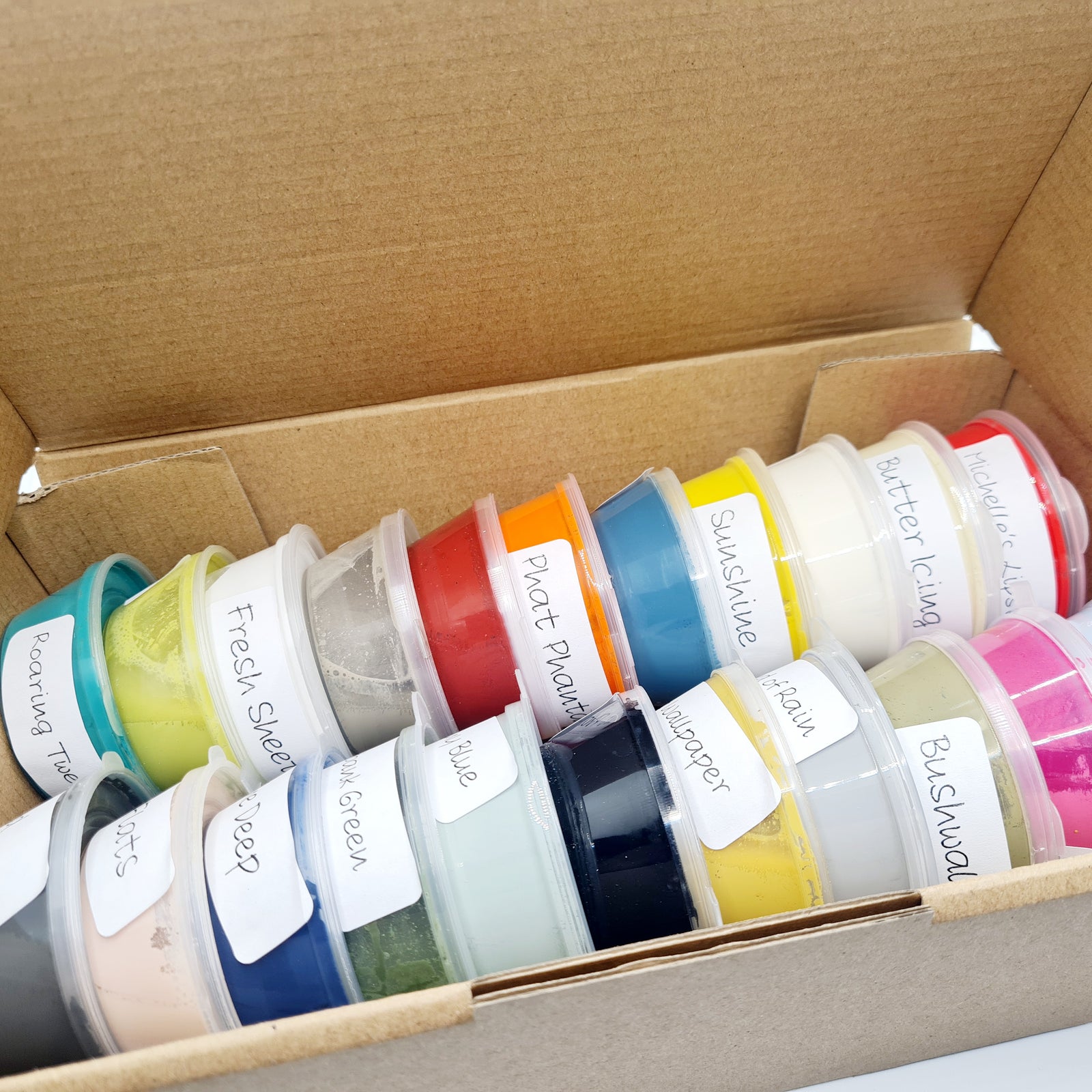 Mint Mineral Paint Sample Box