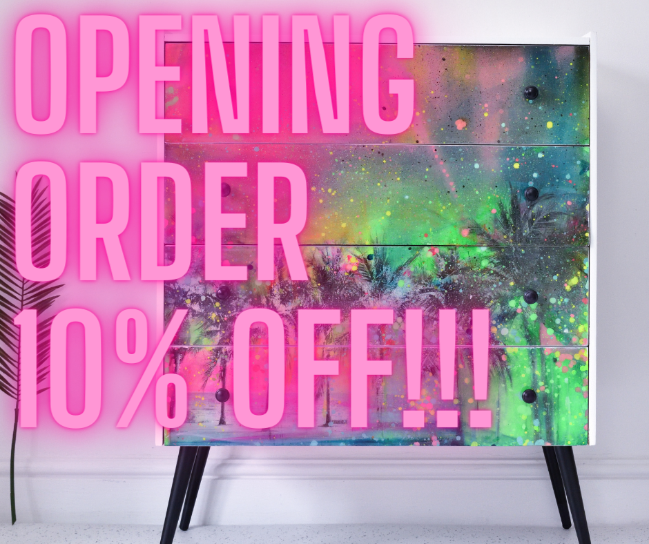 SPECIAL OPENING ORDER - Mint Decoupage Papers